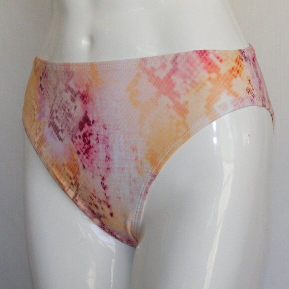 new CUPSHE Bikini Bottom, M, Color Snakeskin print, High waist, Cheeky - Picture 3 of 13